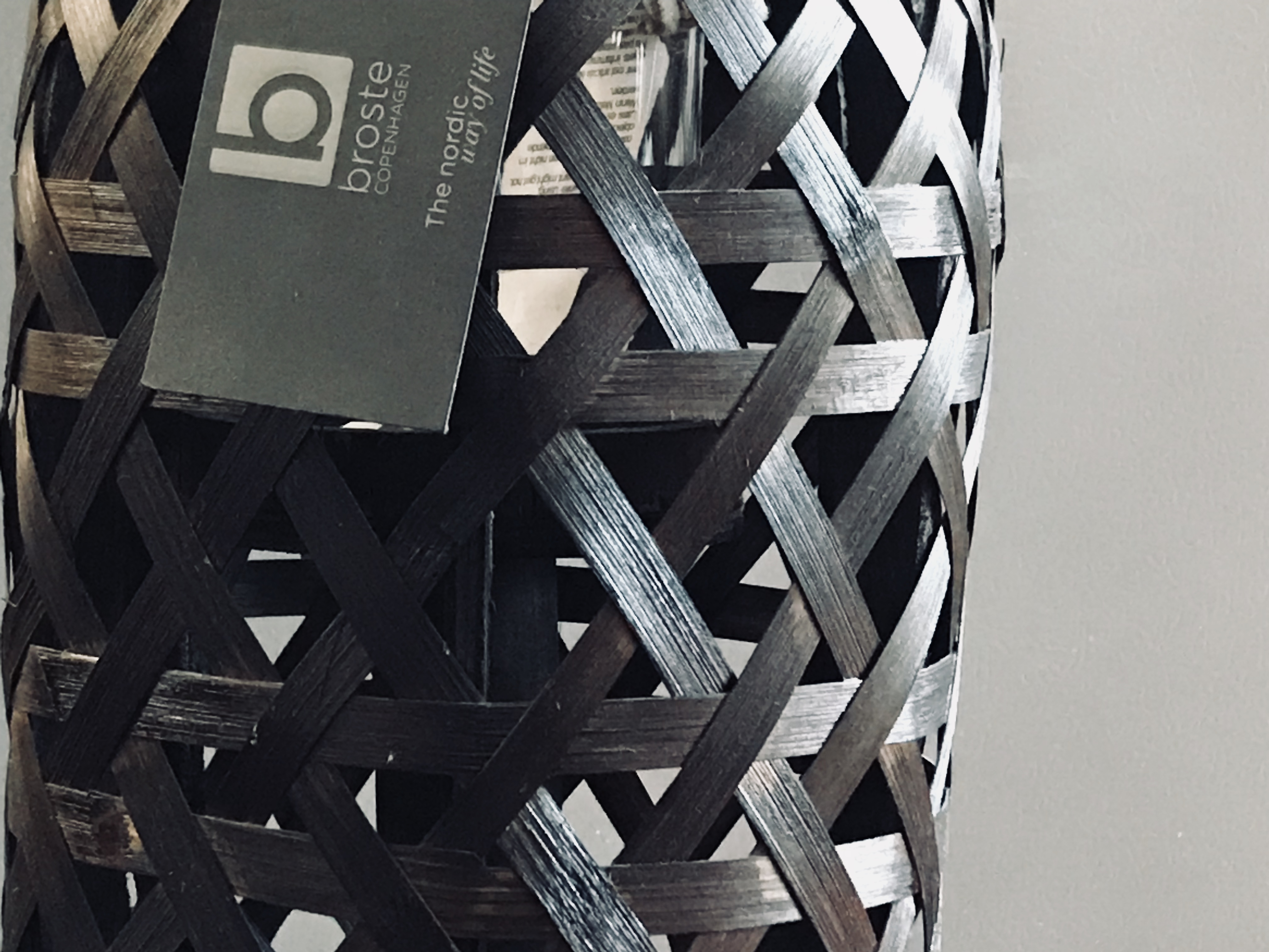 Lanterne bambou Broste Copenhagen