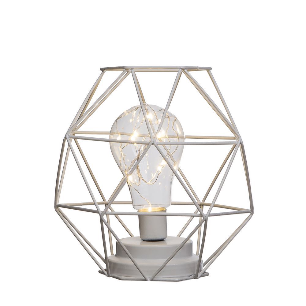 Lampe lanterne métal a LED