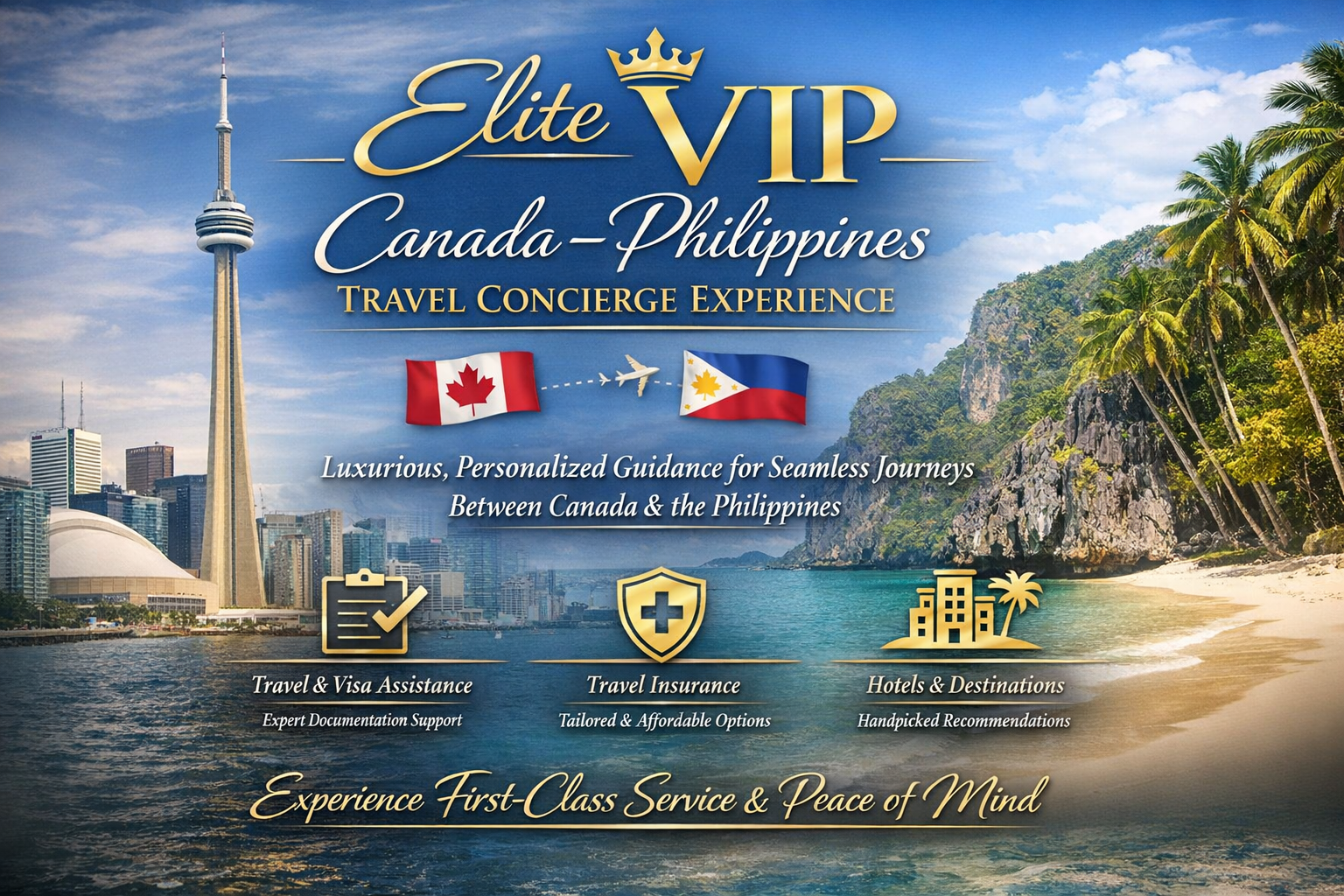 Elite VIP Canada–Philippines Travel Concierge Experience