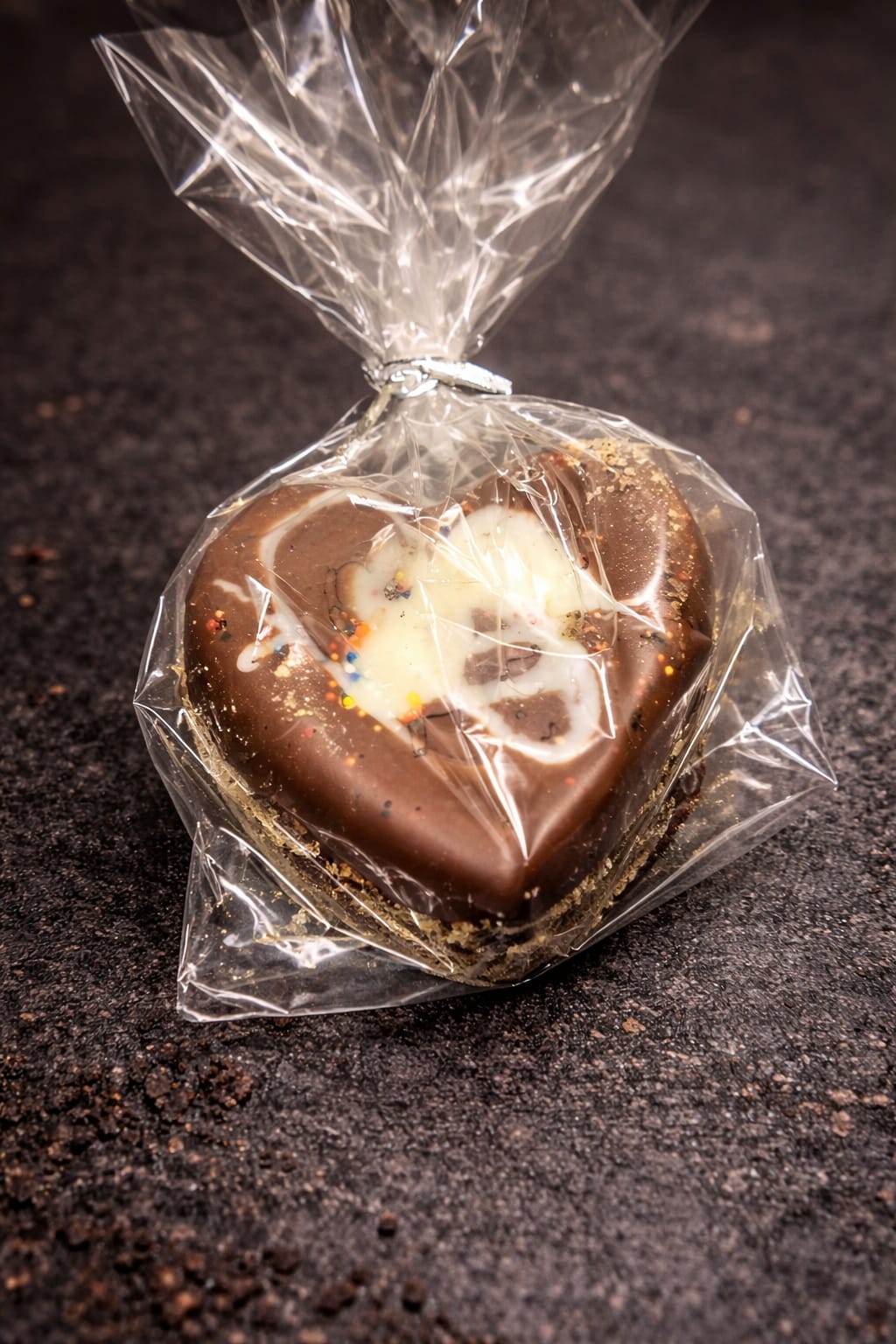 Chocolate heart gift