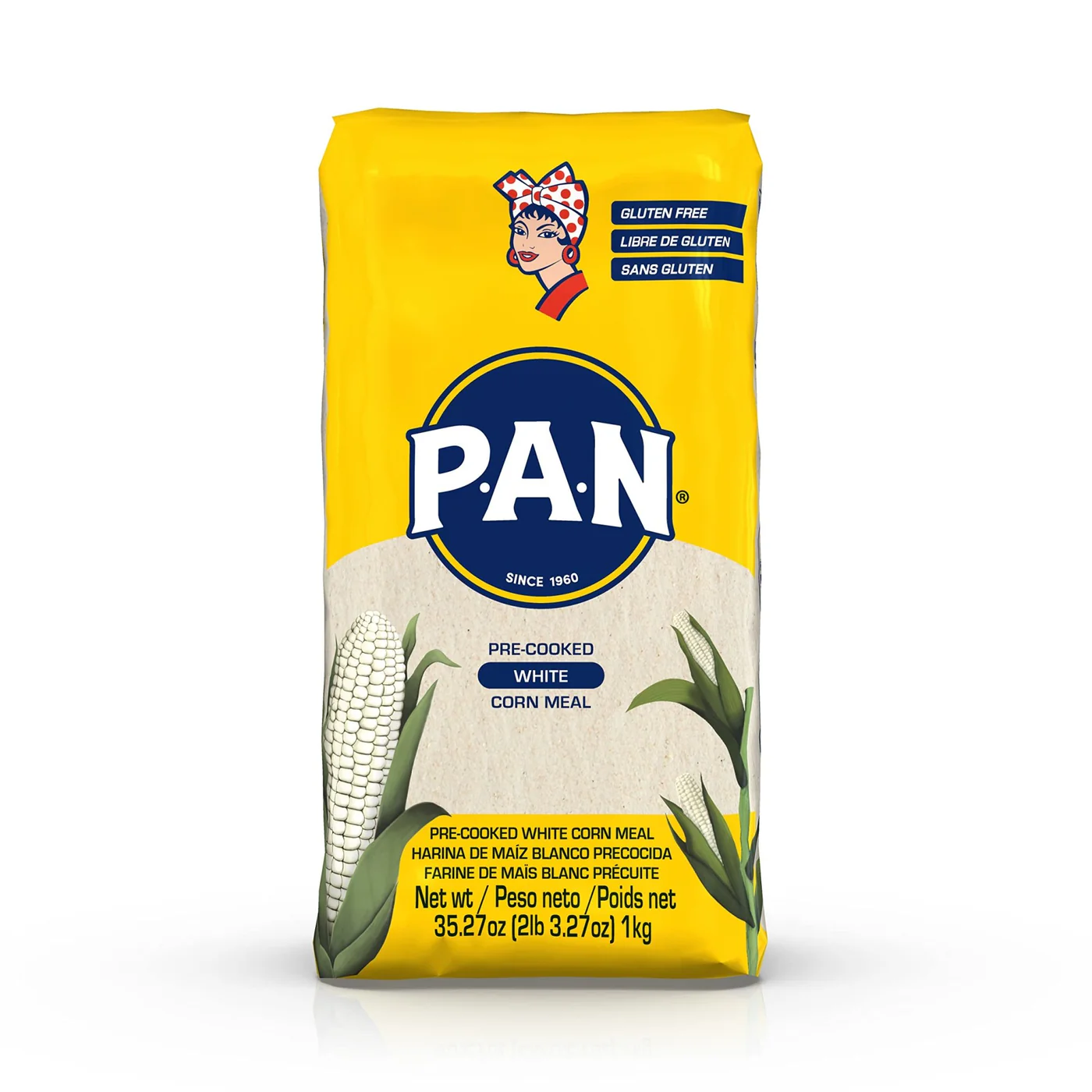Harina PAN Blanca 1 Kg