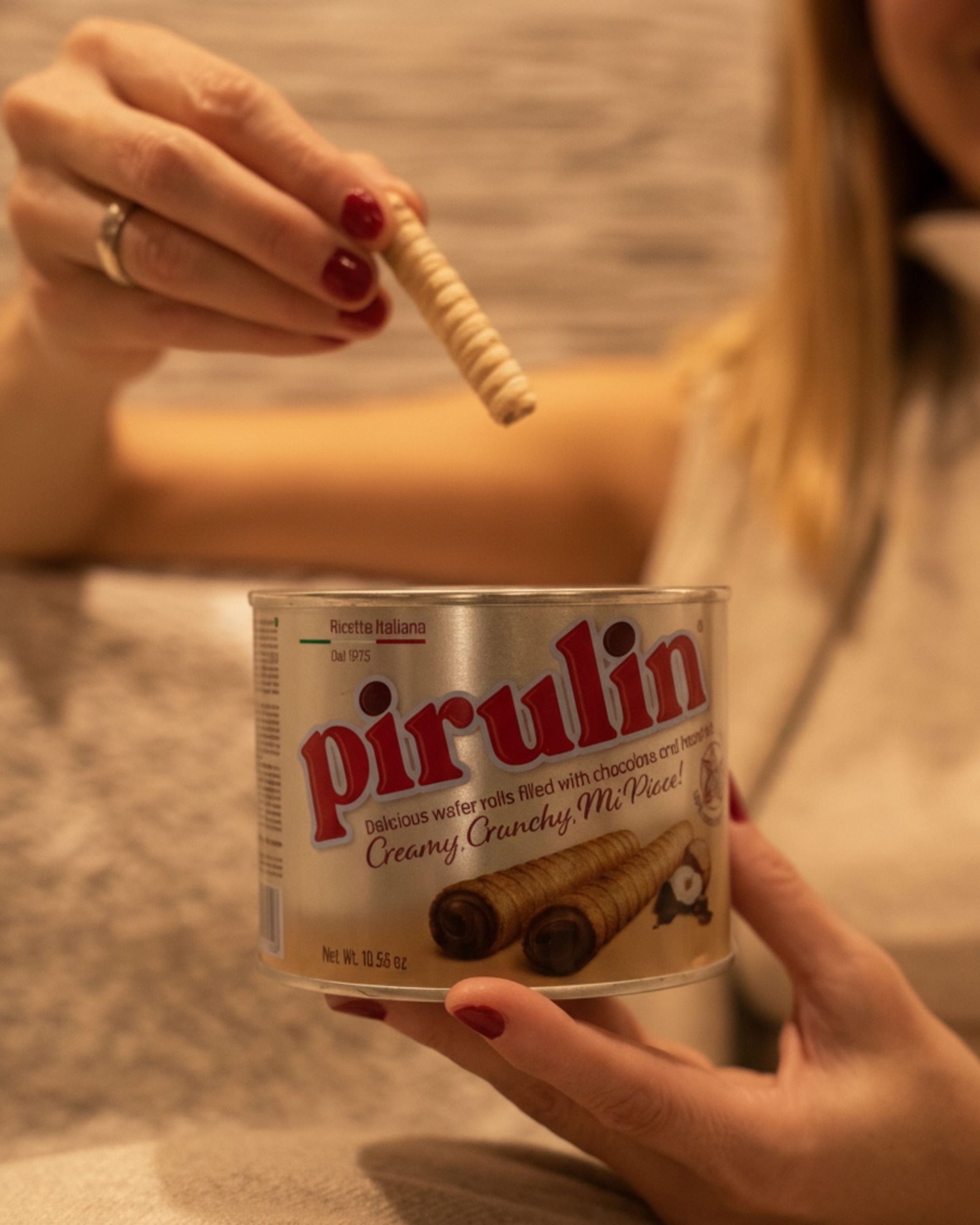 Pirulin Creamy Crunchy Wafer Rolls