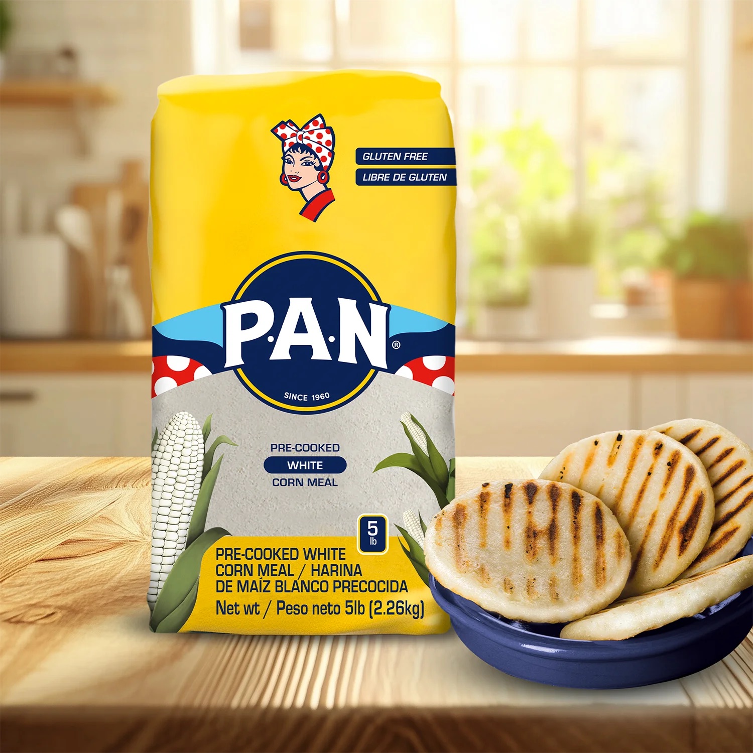 Harina P.A.N Pre-Cooked White Corn Meal