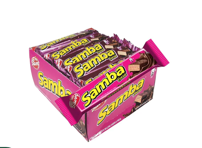 Savoy Samba Fresa 32gr (20 PACK)