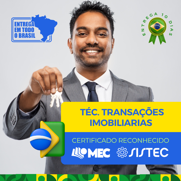 TÉCNICO EM TRANSAÇÕES IMOBILIARIAS POR COMPETÊNCIA
