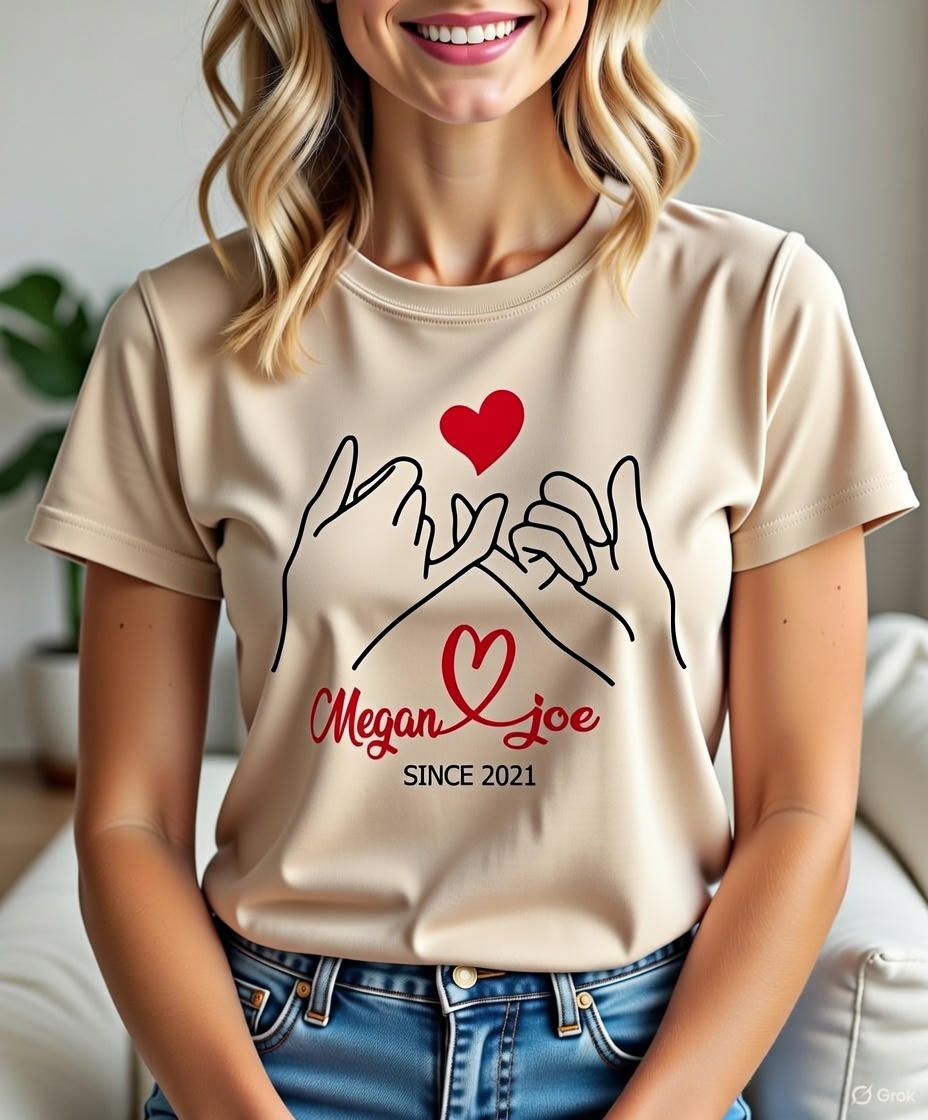 Valentines couple t-shirt 