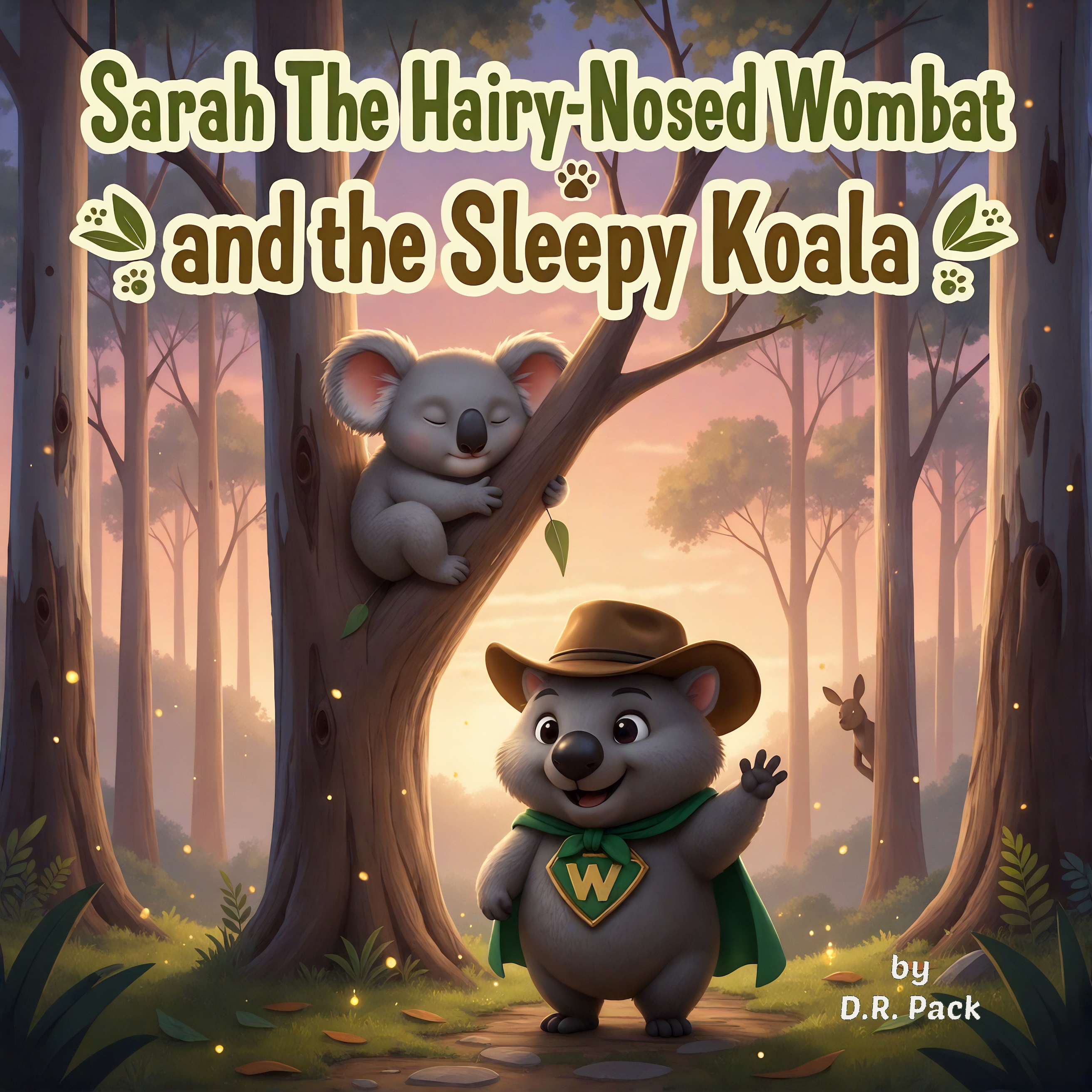 Sarah The Hairy-Nosed Wombat and The Sleepy Koala