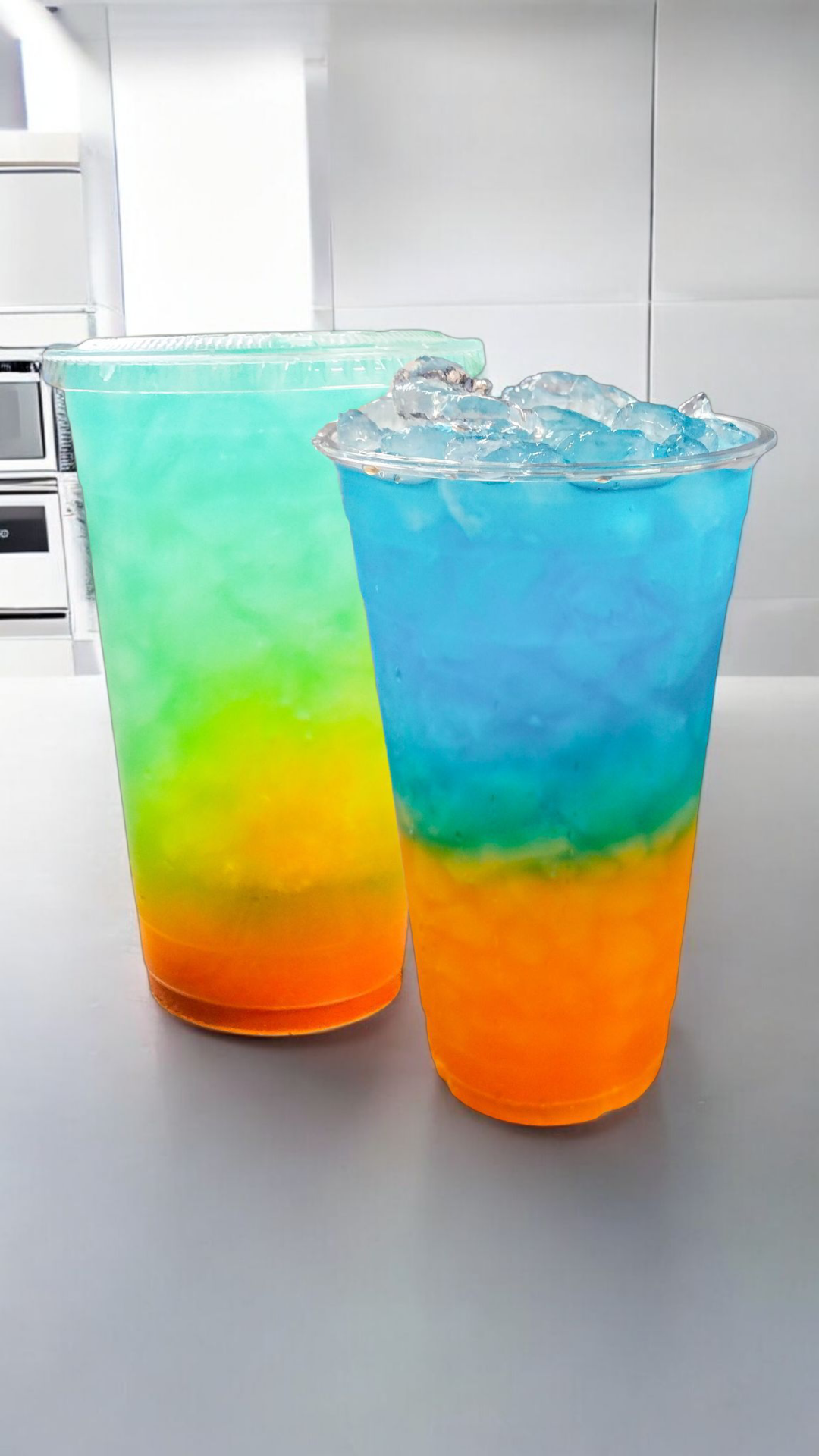 Rainbow Ice Drink