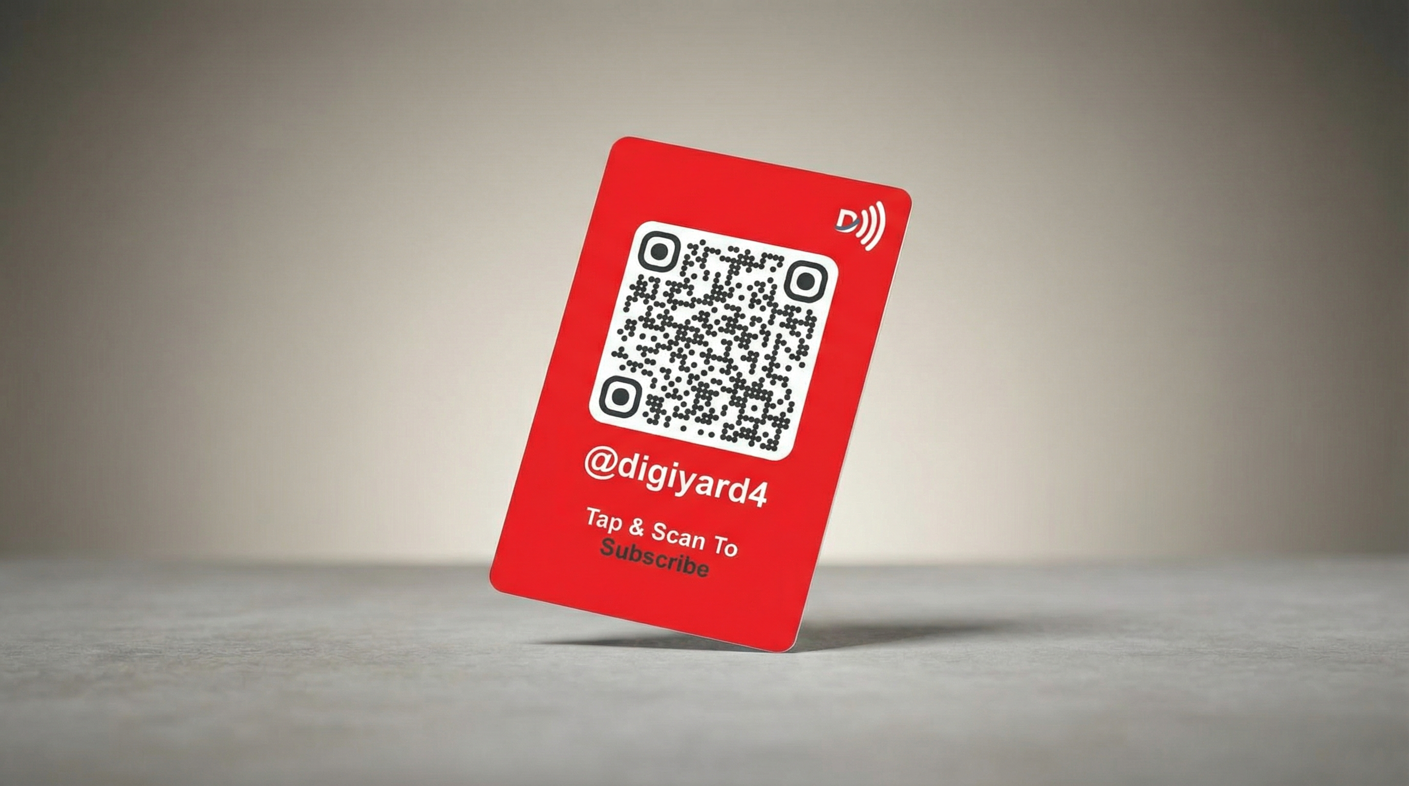 YouTube Subscription Card