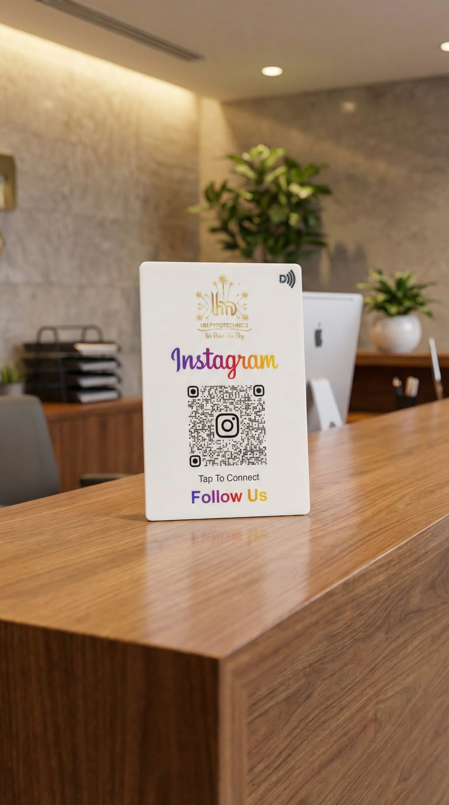 Instagram QR Stand