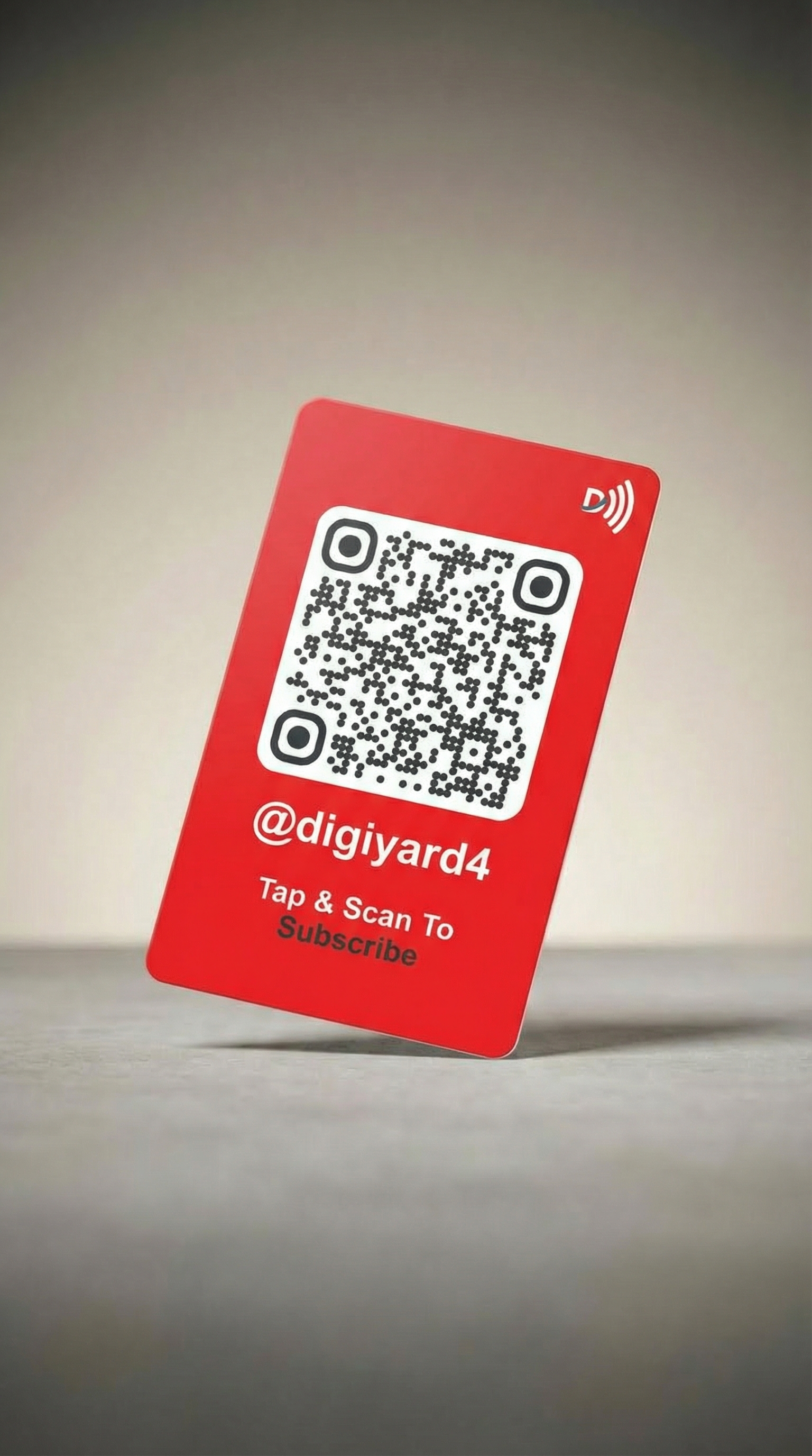 YouTube Subscription Card