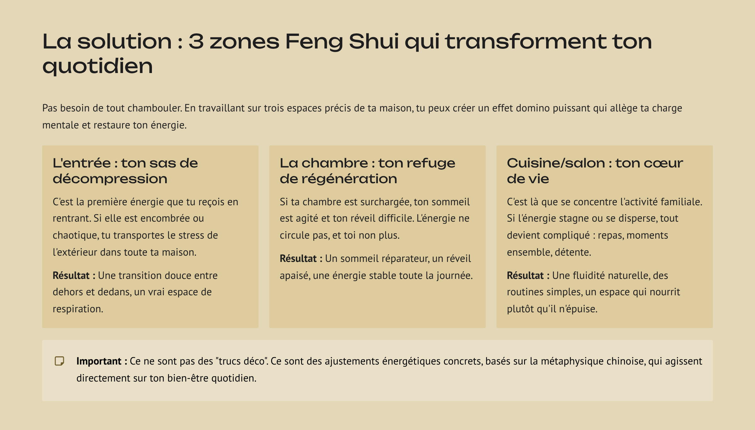 Mini-Atelier Feng Shui