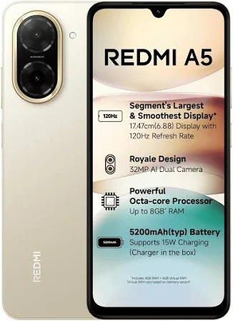 Redmi A5 smart phon