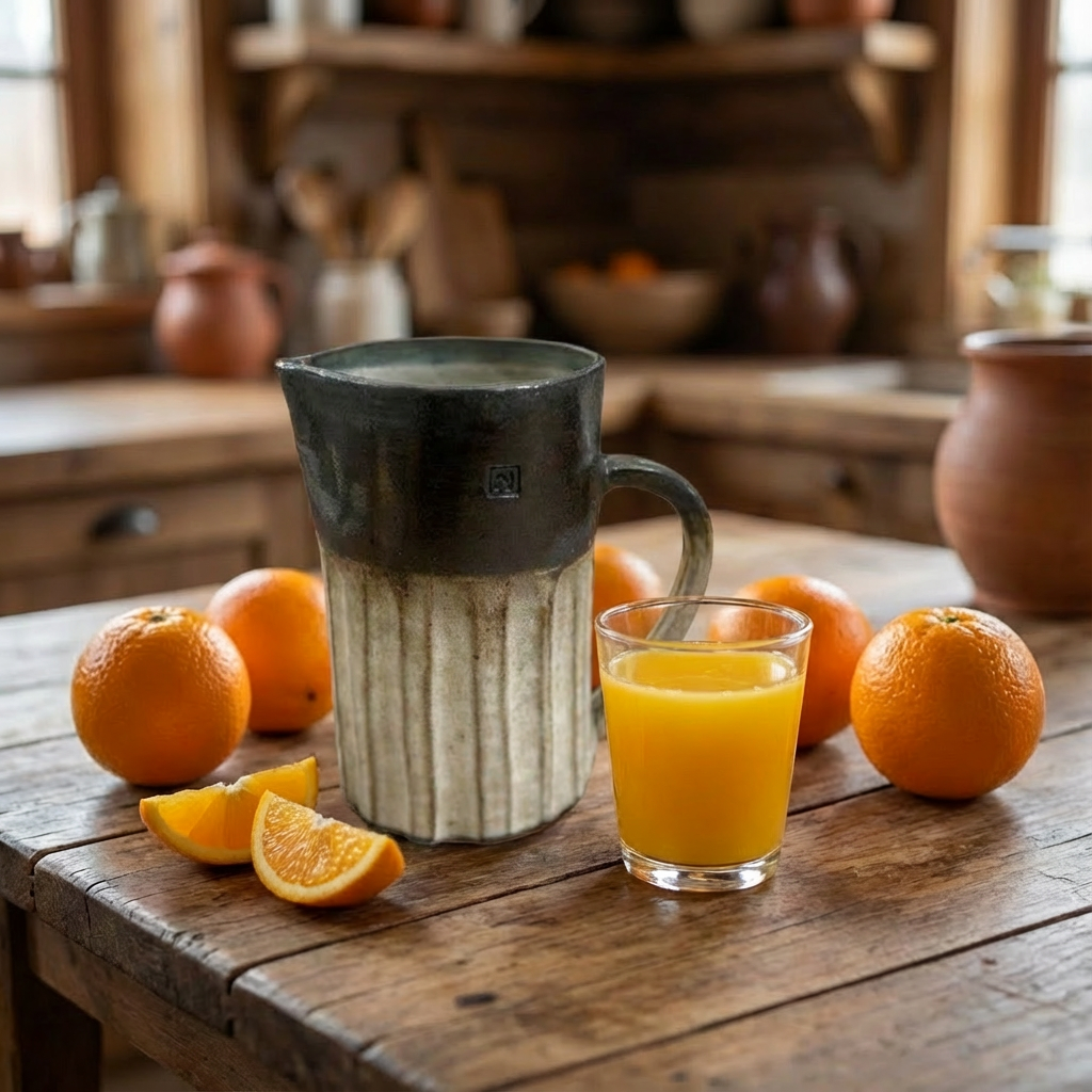 Handcrafted Ceramic Pitcher