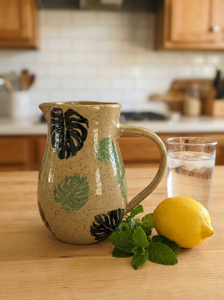 Handmade Ceramic Pitcher