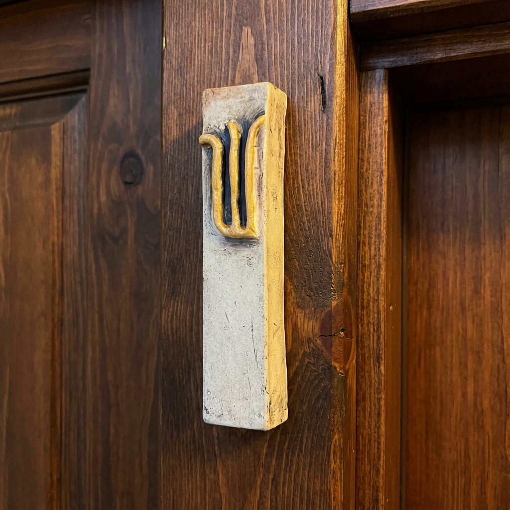 Ceramic Mezuzah Case