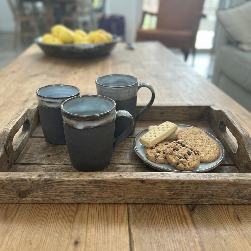 Handcrafted Ceramic Mug Set