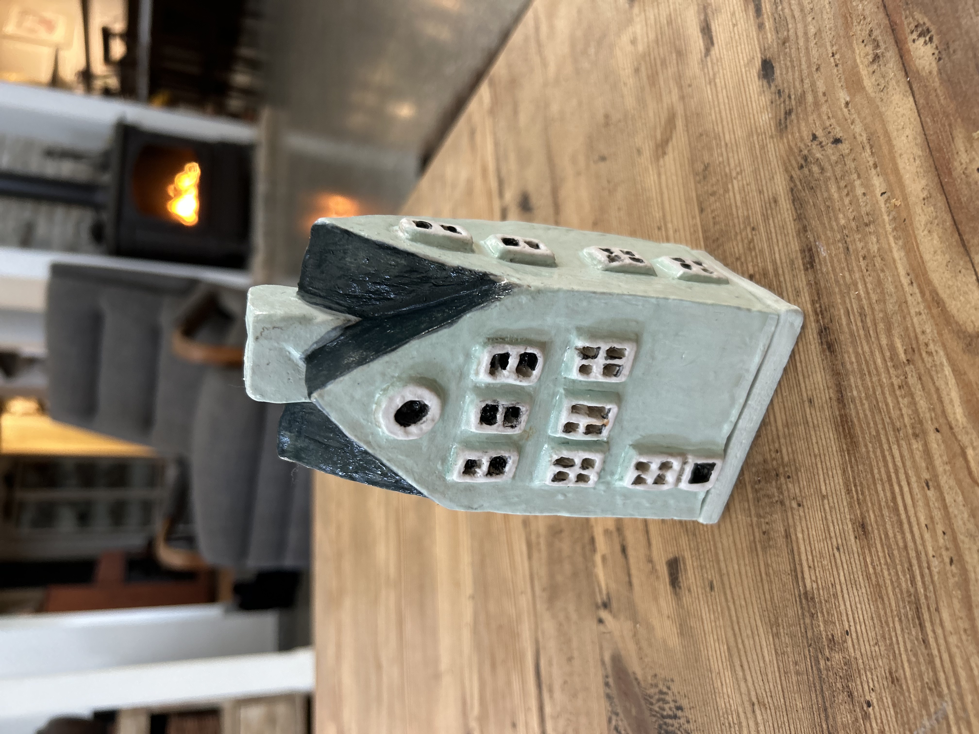 Handcrafted Ceramic Miniature Houses
