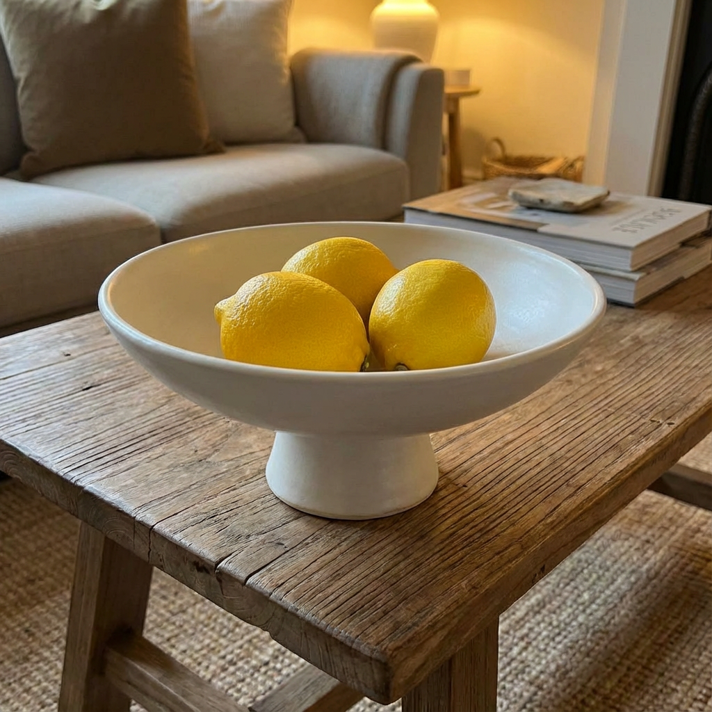 Ceramic Pedestal Bowl