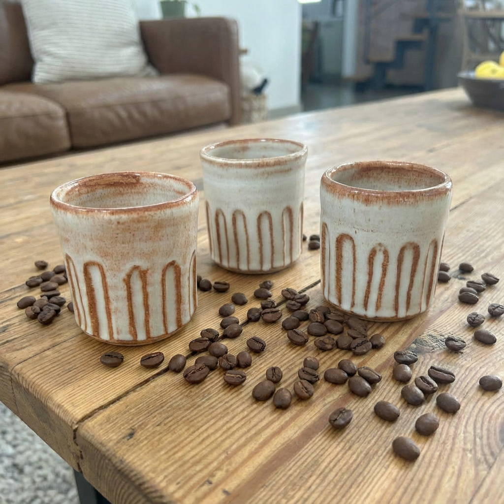 Handmade Ceramic Espresso Cups