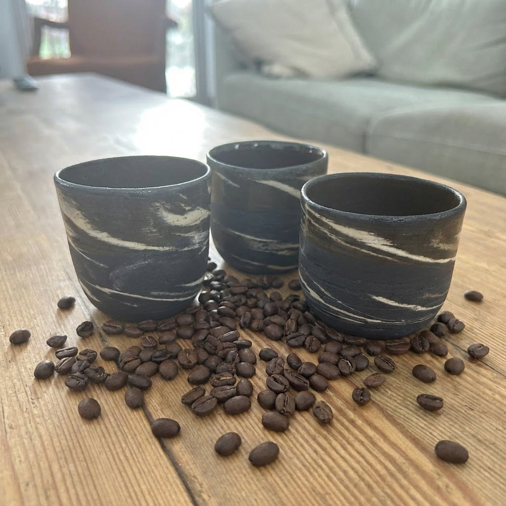 Handcrafted Ceramic Espresso Cups