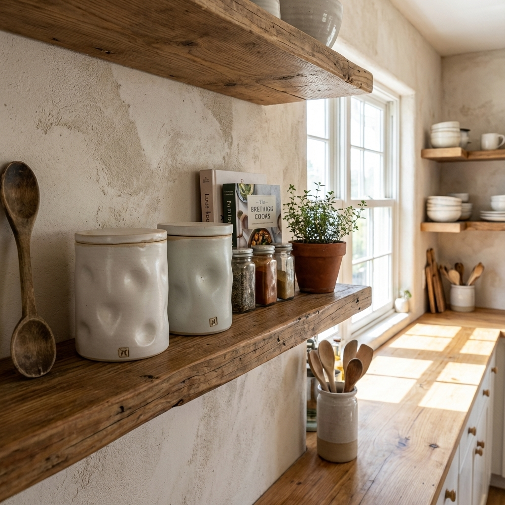 Rustic Ceramic Kitchen Canisters