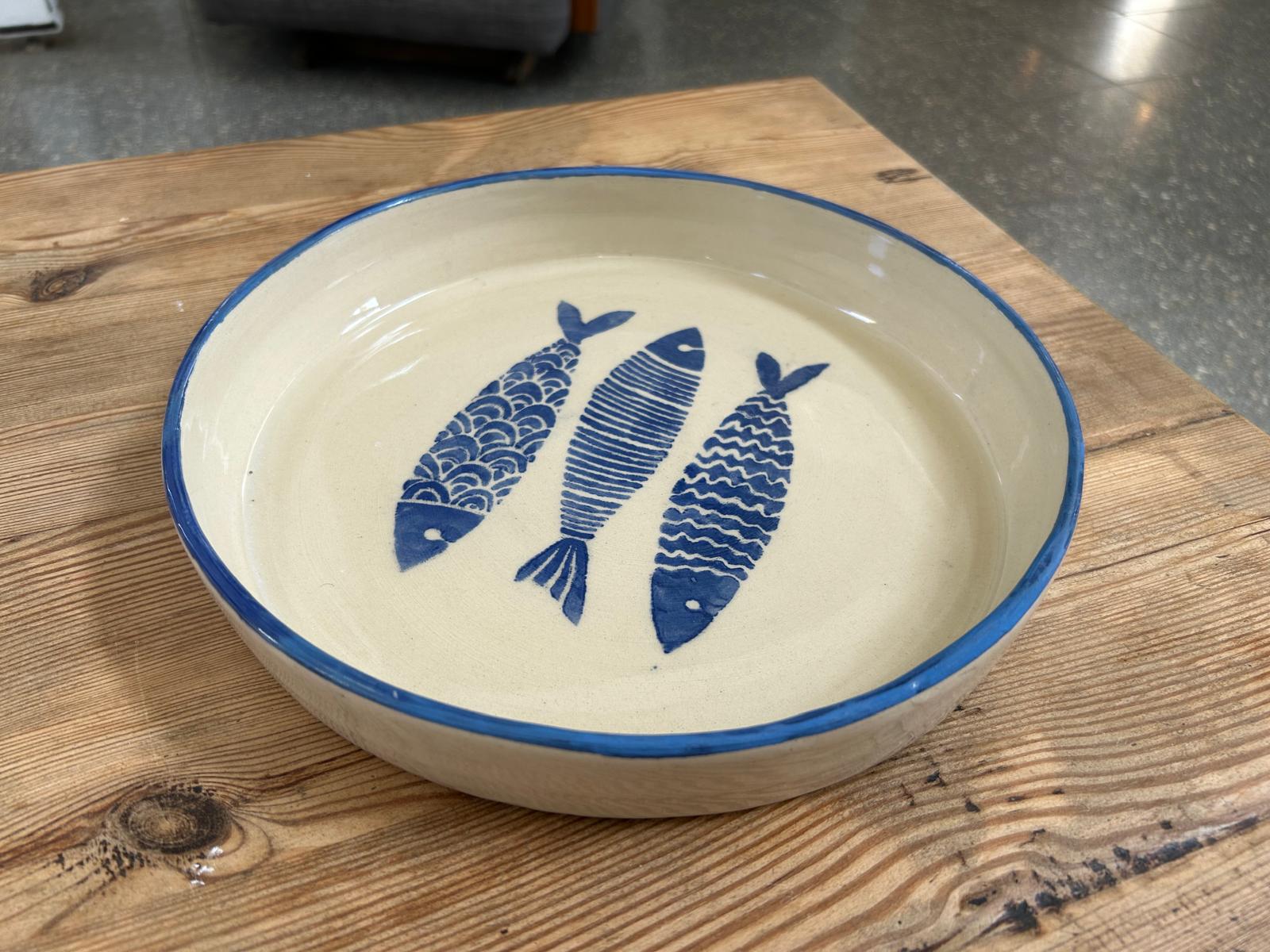 Ceramic Fish Plate