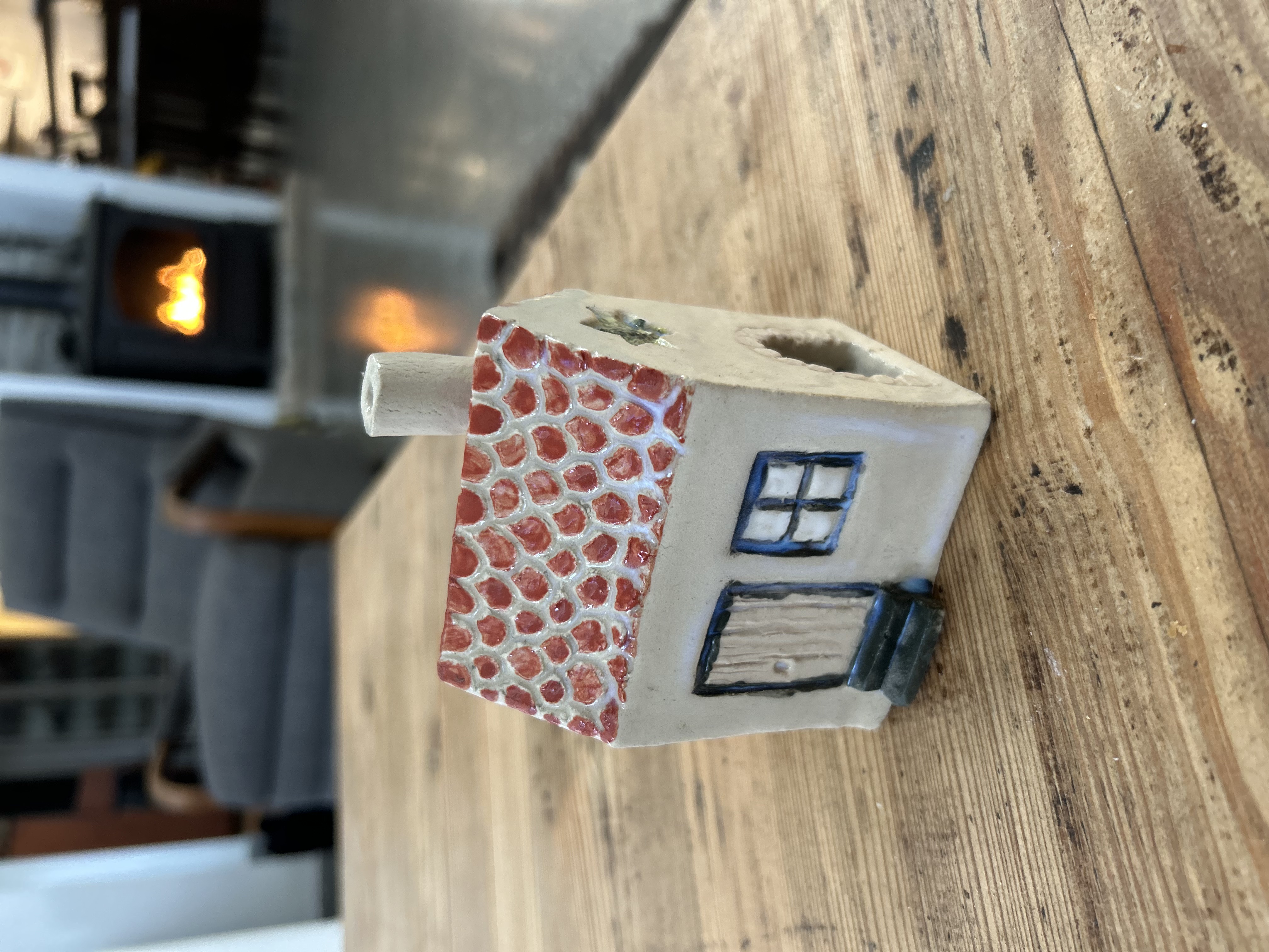 Handcrafted Ceramic Miniature Houses