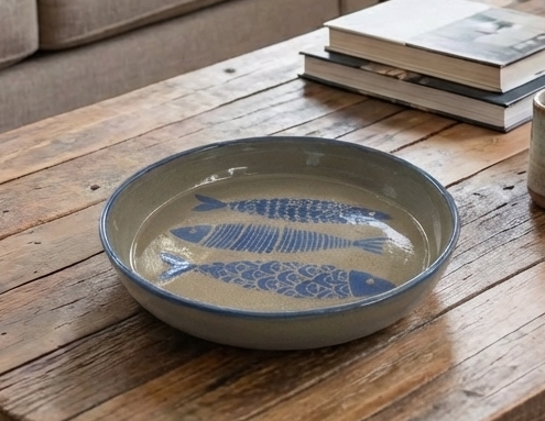 Ceramic Fish Design Bowl