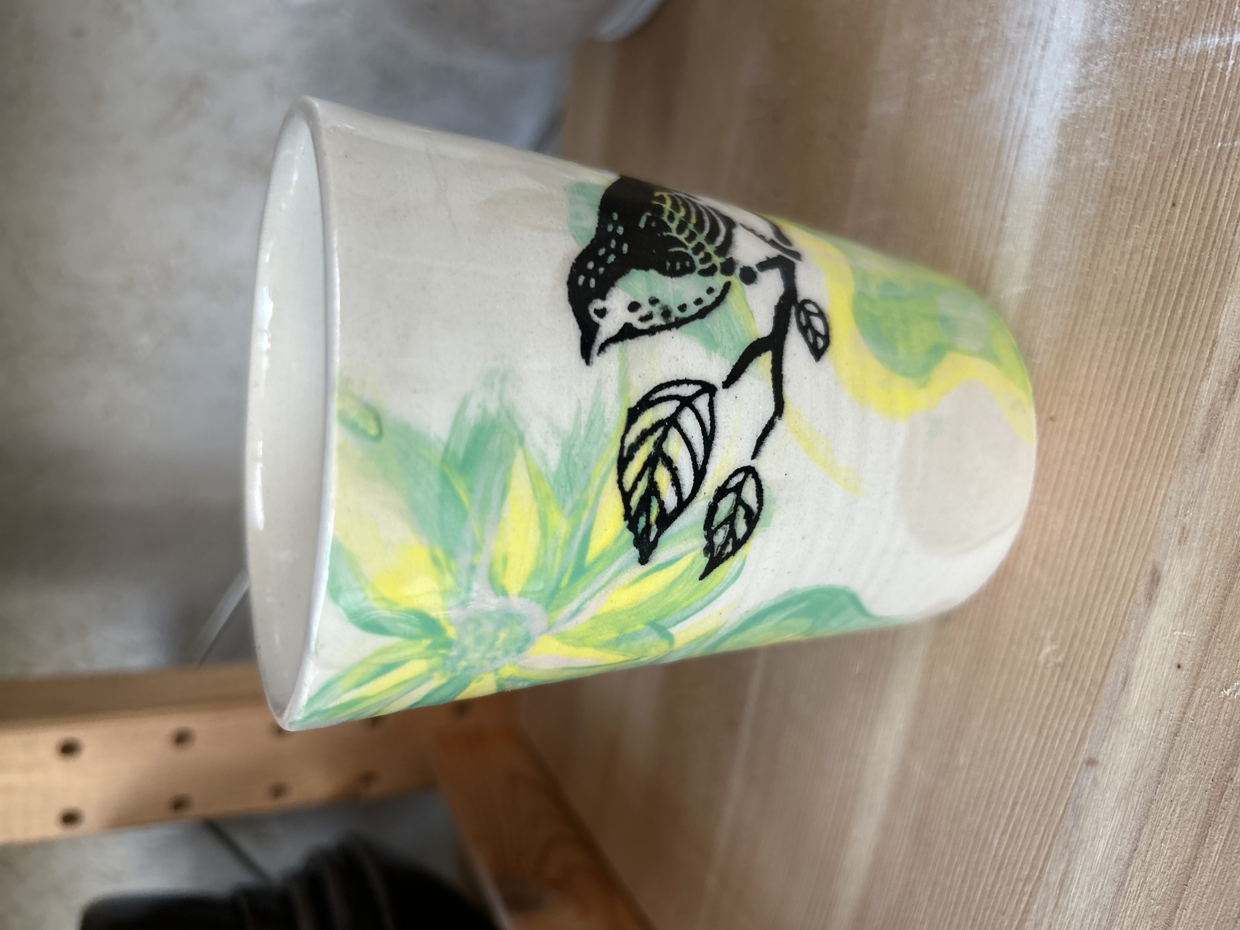 Hand-painted Ceramic Cups