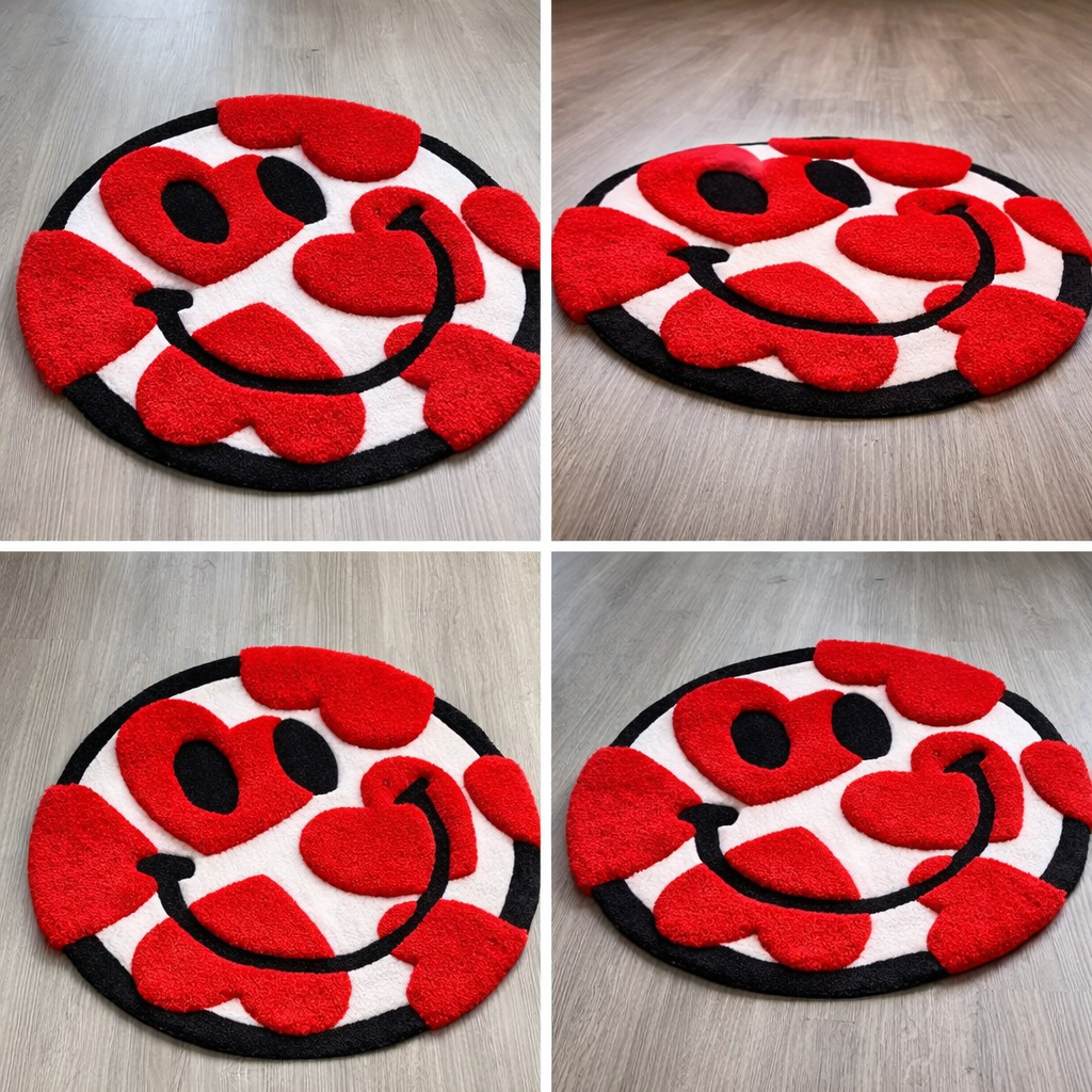❤️ Love Smile – Hand-Tufted Rug