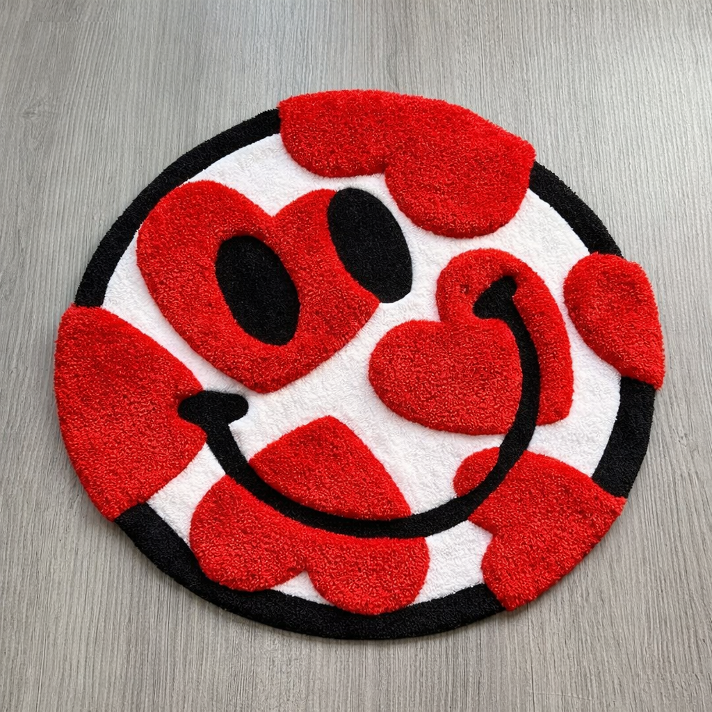 ❤️ Love Smile – Hand-Tufted Rug