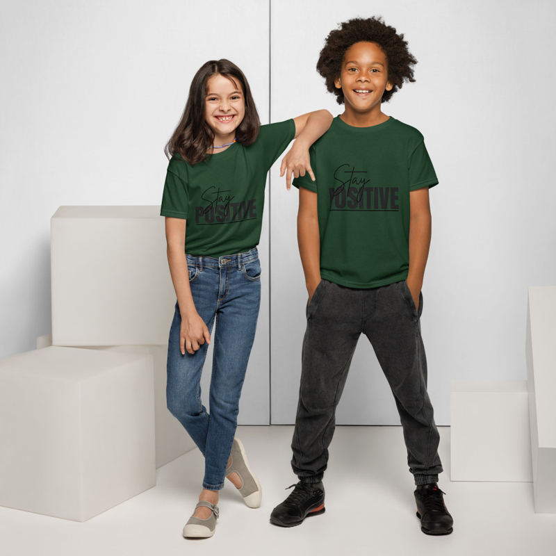 Stay positive Youth t-shirt
