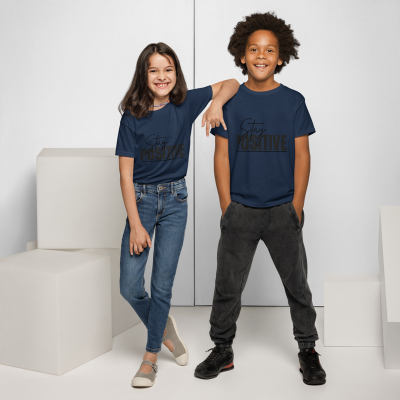 Stay positive Youth t-shirt