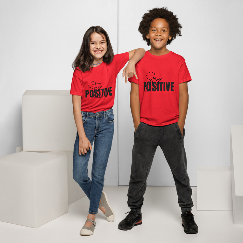 Stay positive Youth t-shirt