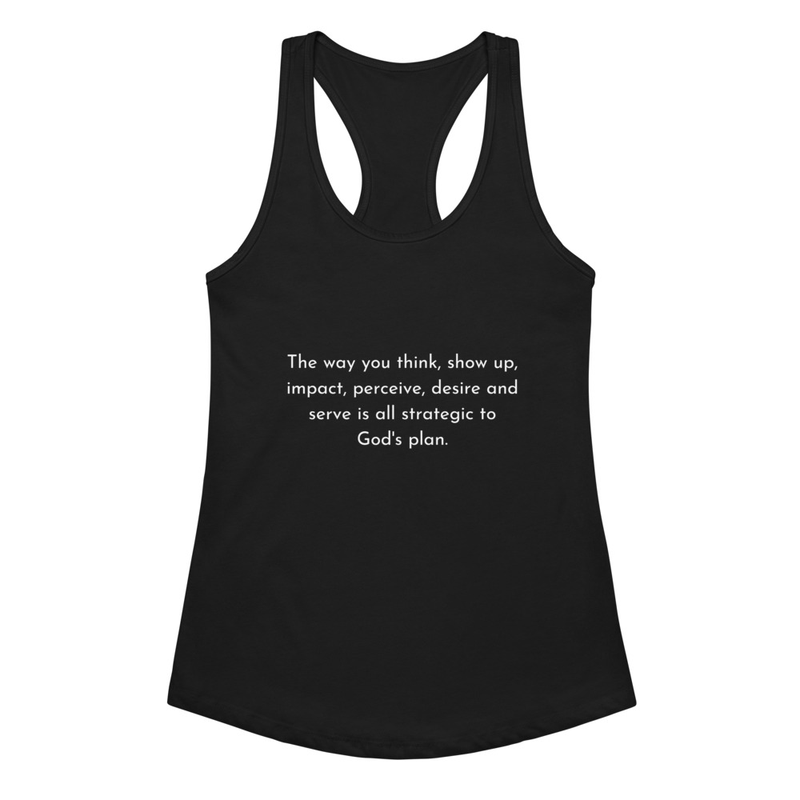 showing-up tank top