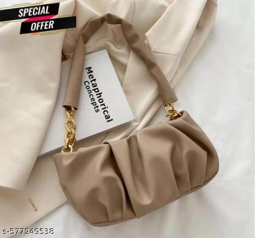 Elegant Beige Handbag