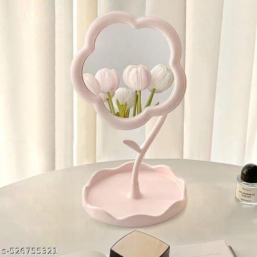 Flower Shaped Table Mirror