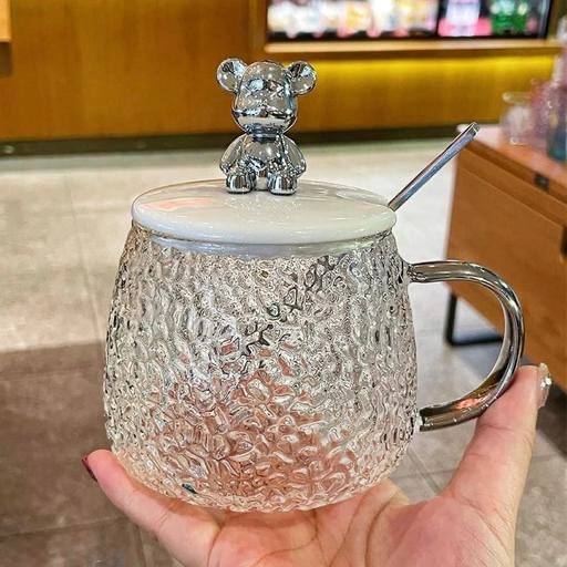 Bear Crystal Glass Mug