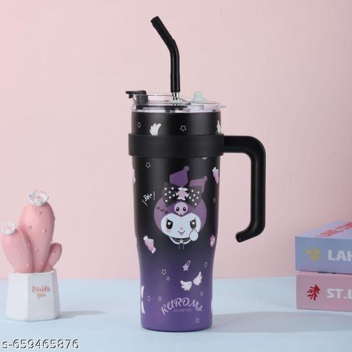 Kuromi Themed Tumbler