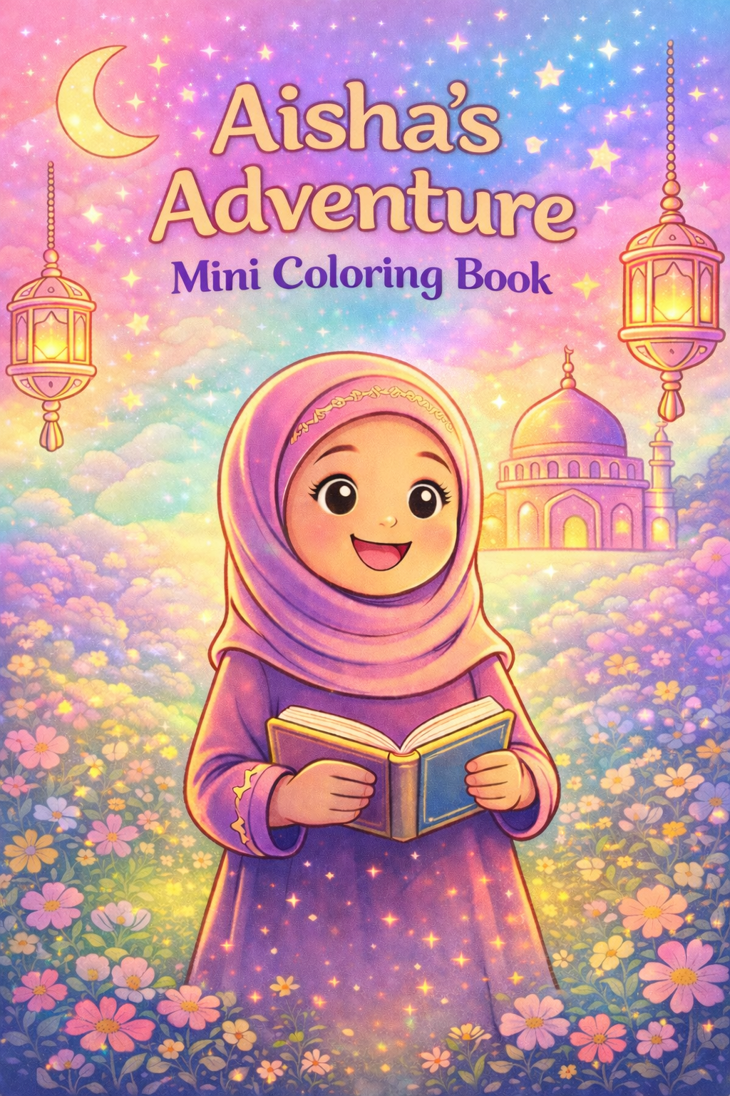 Aisha's Adventure Mini Coloring Book