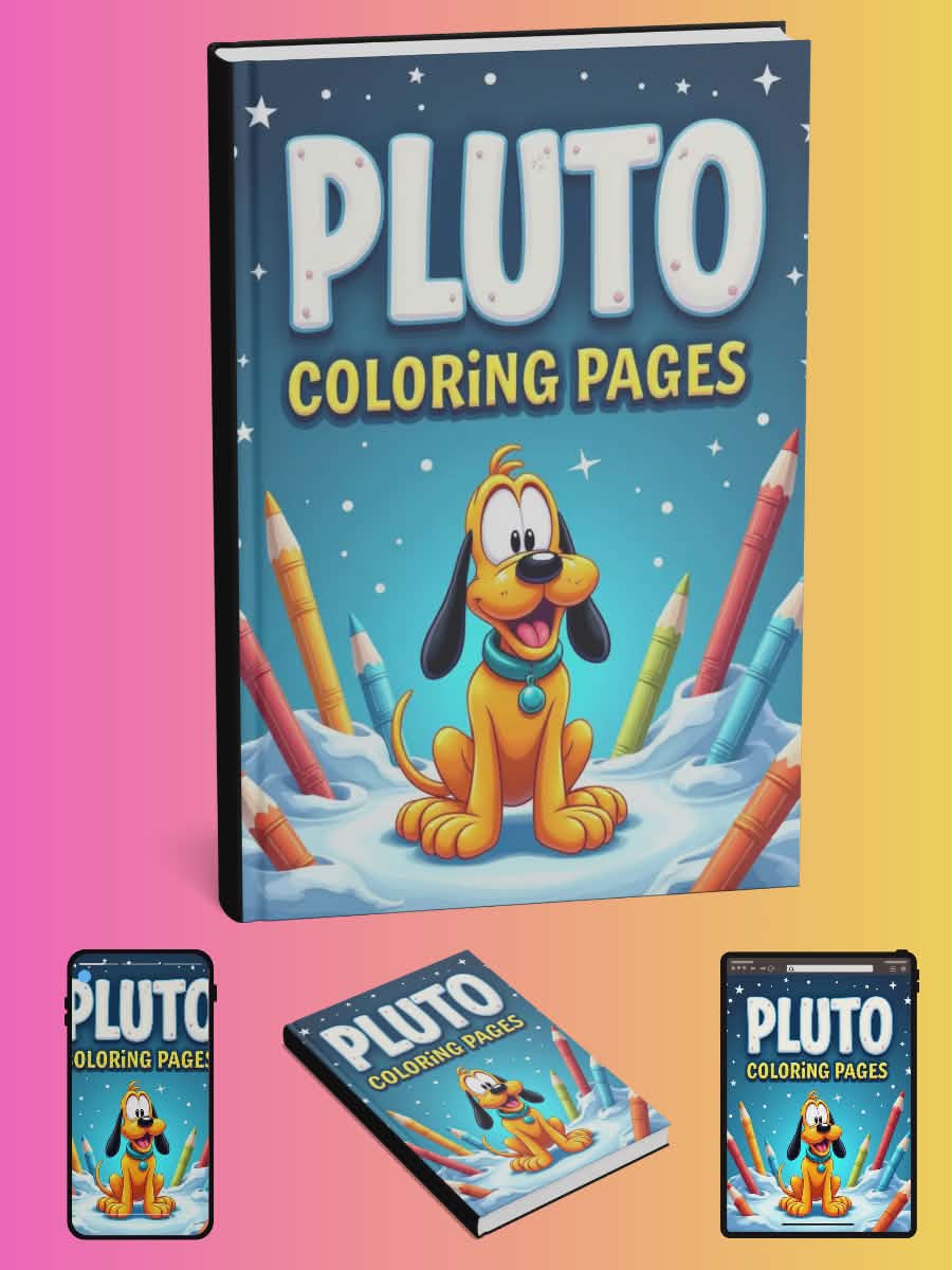 Pluto Coloring Pages