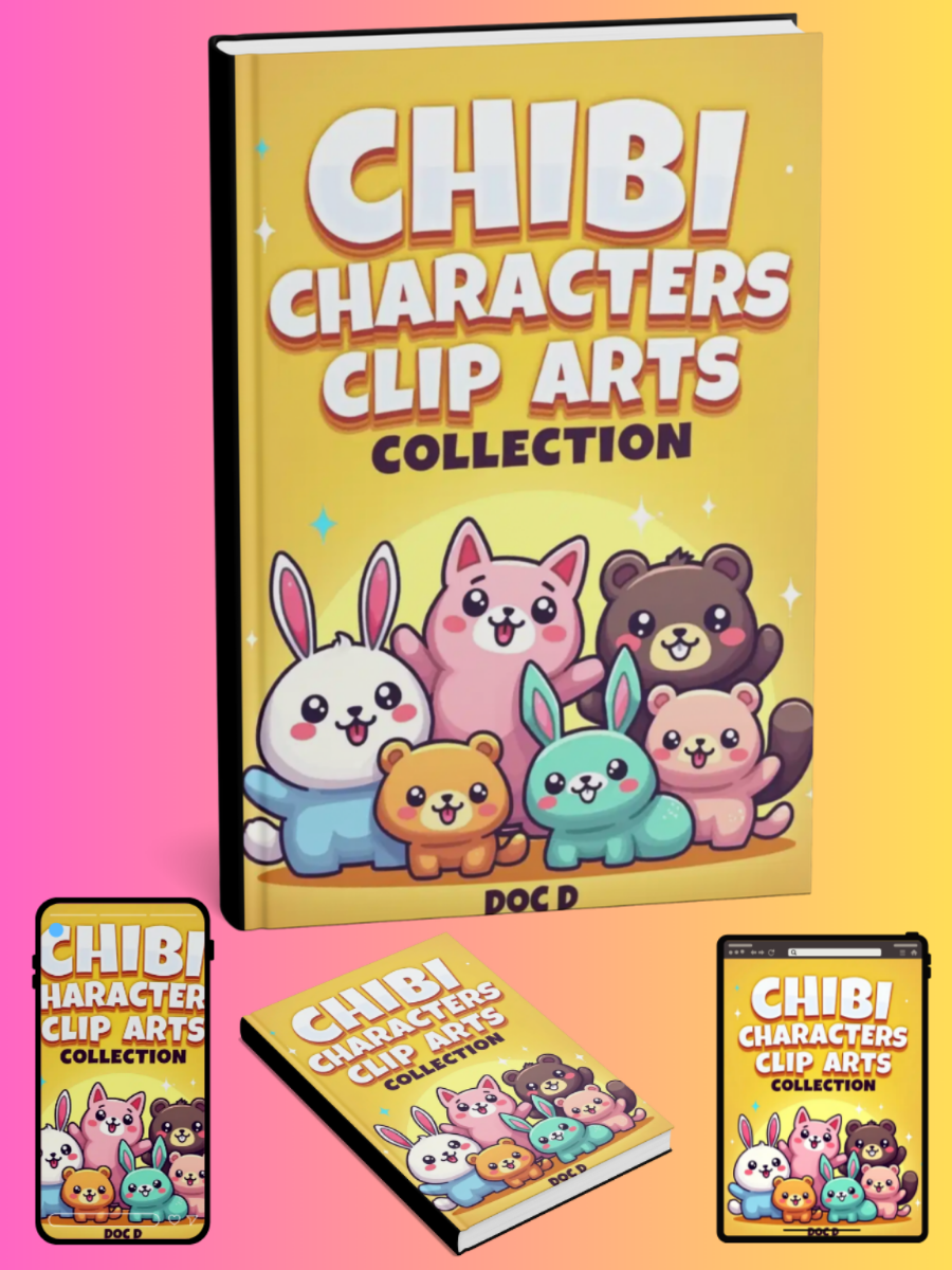 Chibi Characters Clip Art Collection