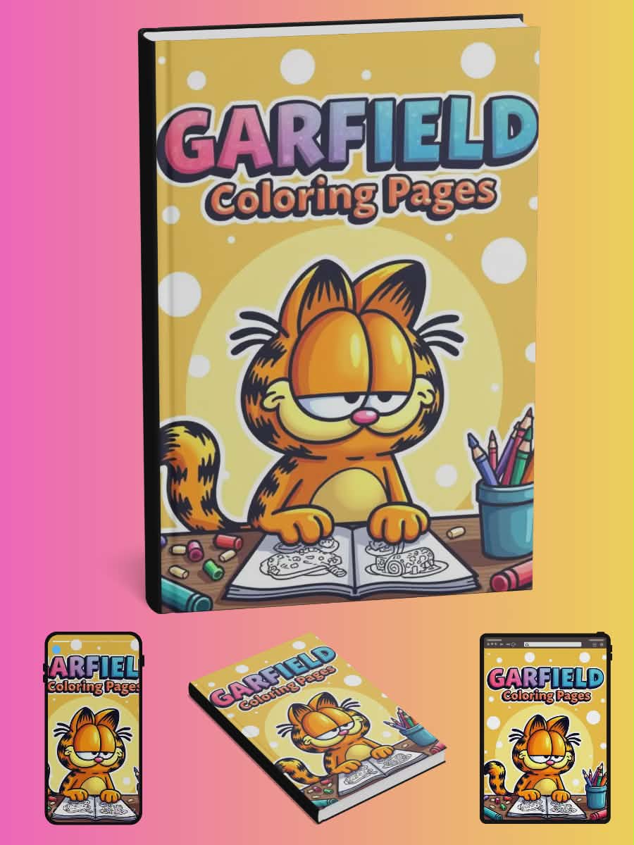 Garfield Coloring Pages
