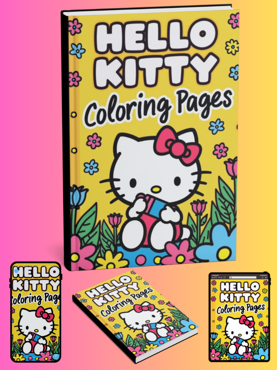 Hello Kitty Coloring Pages