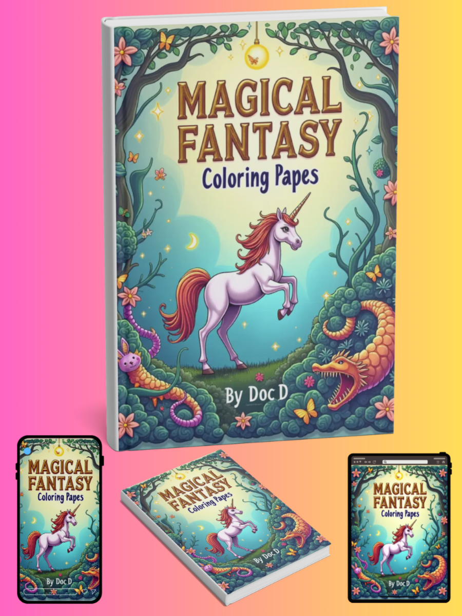 Magical Fantasy Coloring Pages