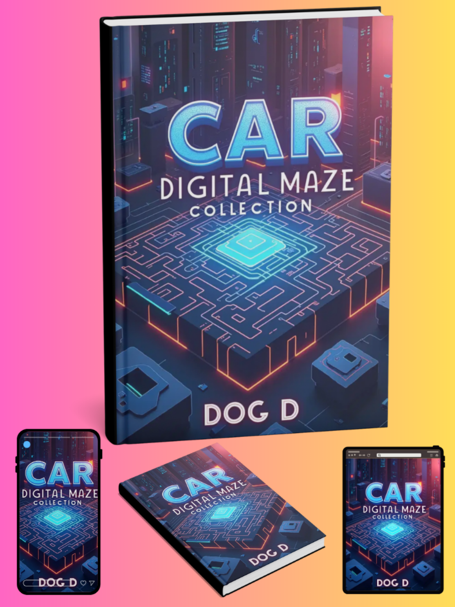 Car Digital Maze Puzzle Collection
