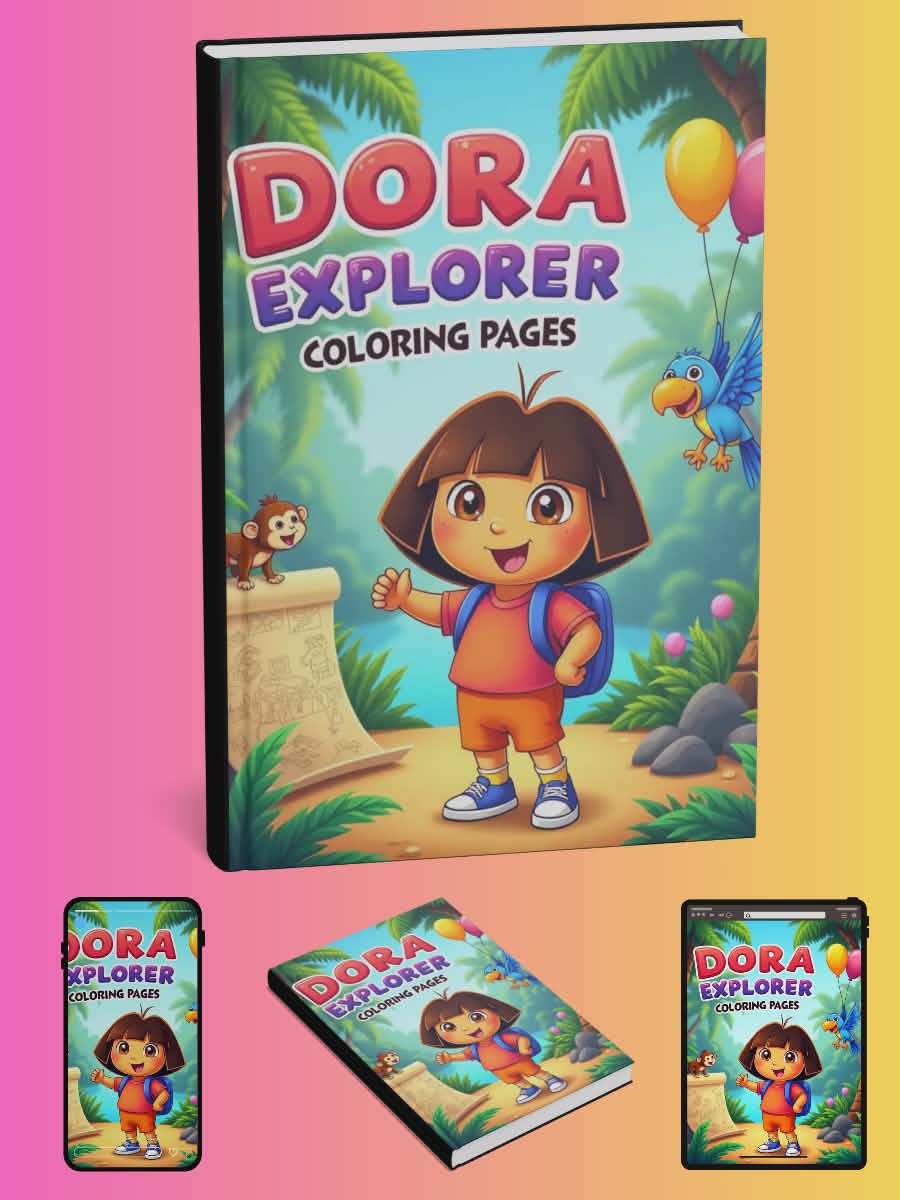 Dora Explorer Coloring Pages