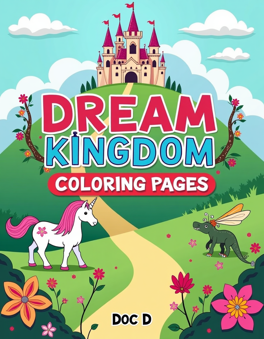 Dream Kingdom Coloring Pages