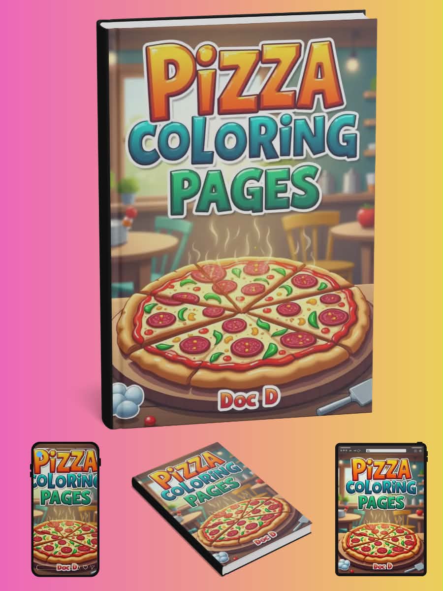 Pizza Coloring Pages